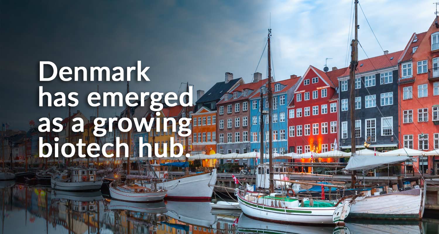 Image of Copenhagen for article on EU biotech.
