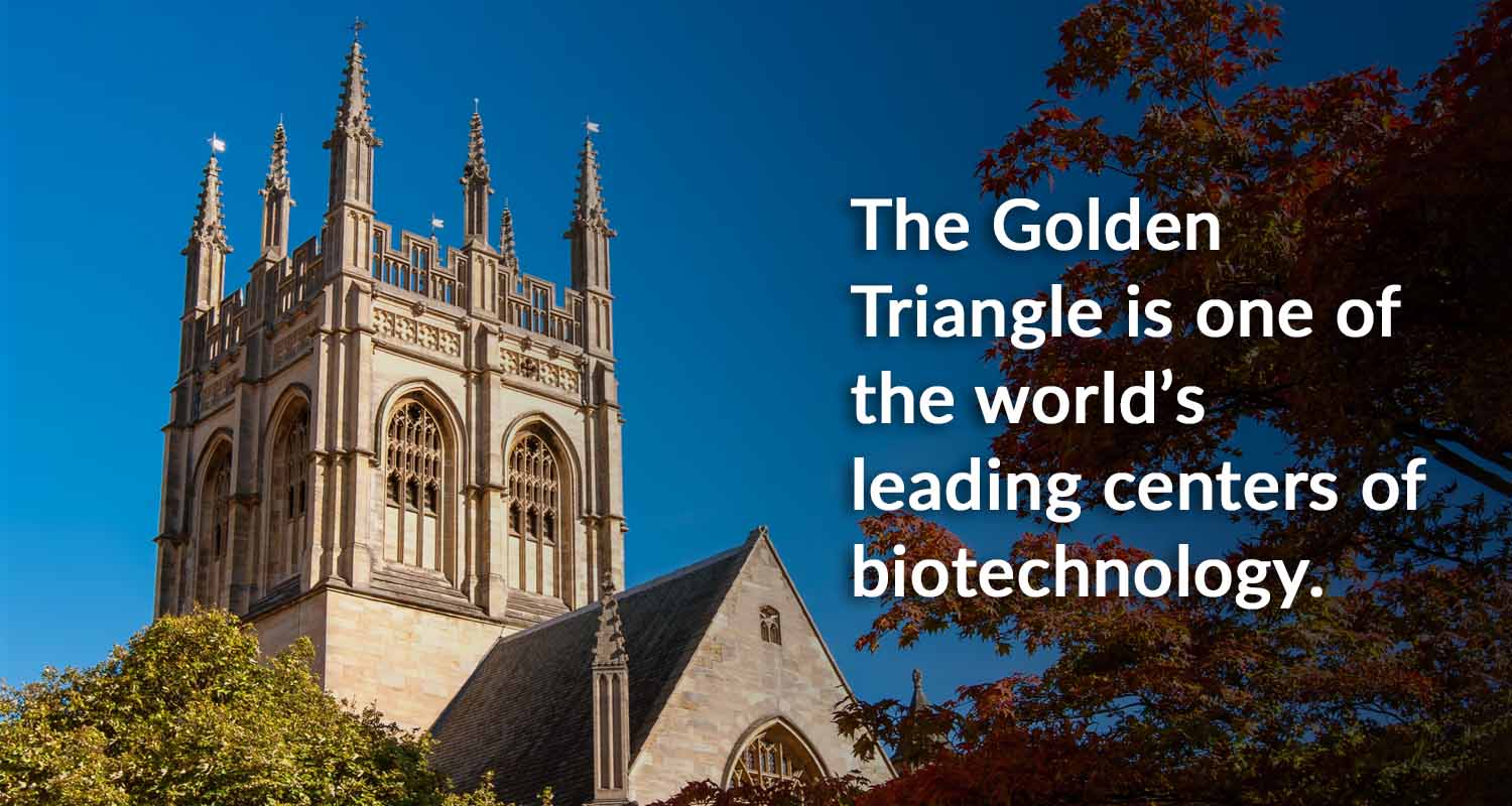 The Cambridge-Oxford-London Golden Triangle is an EU biotech stand-out