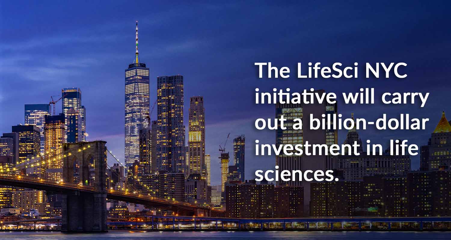 LifeSci NYC is driving investments in the biotech sector for New York City